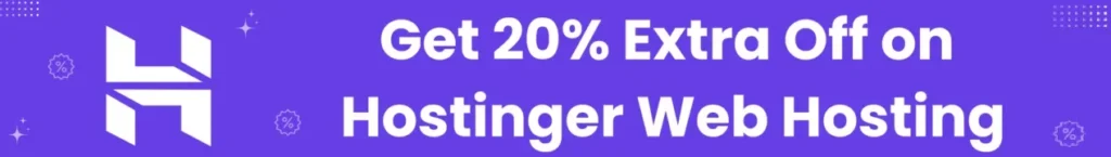 consigue 20% de descuento extra en hostinger