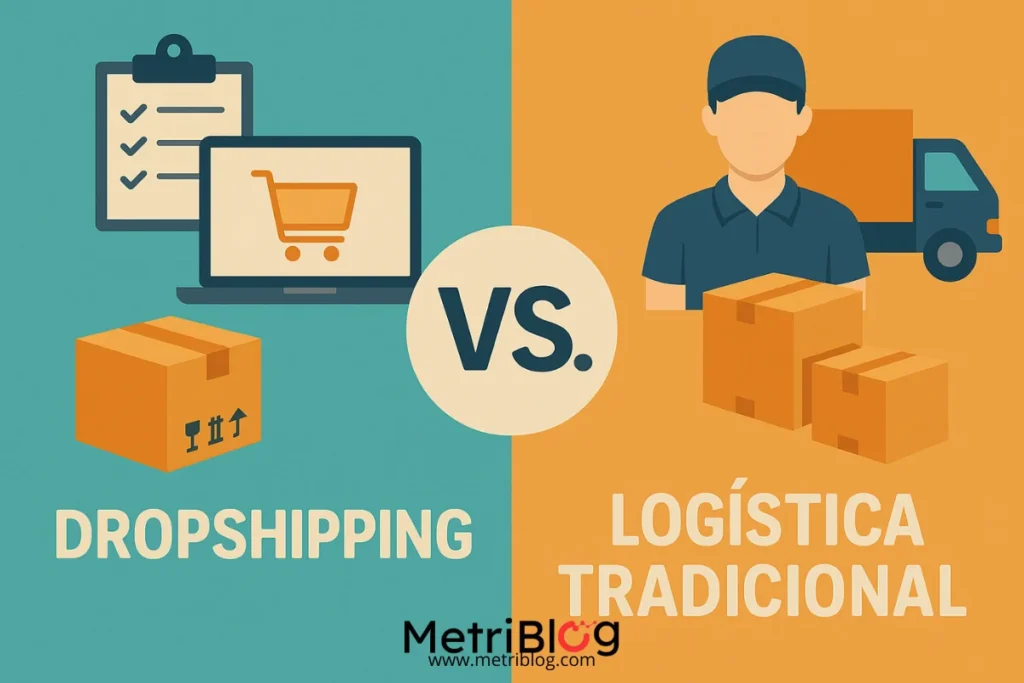Dropshipping vs. Logística Tradicional, Metriblog