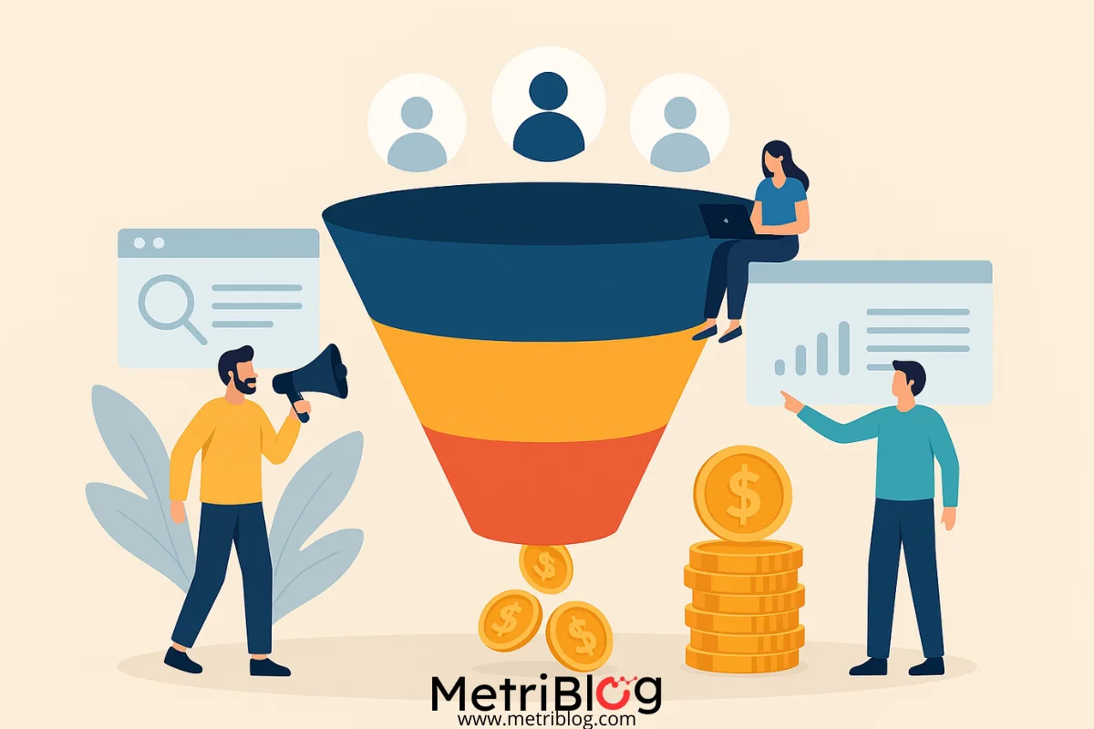 Qué es el Funnel de Ventas, metriblog