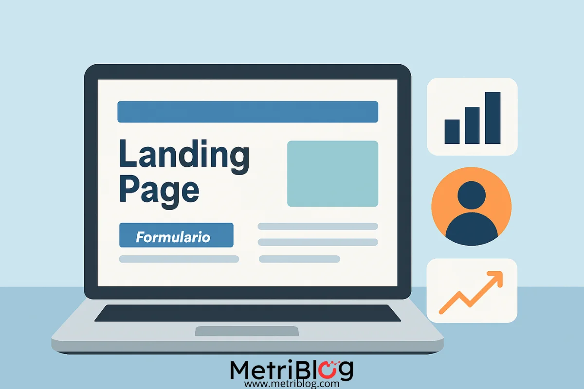 Qué es una Landing Page, Metriblog